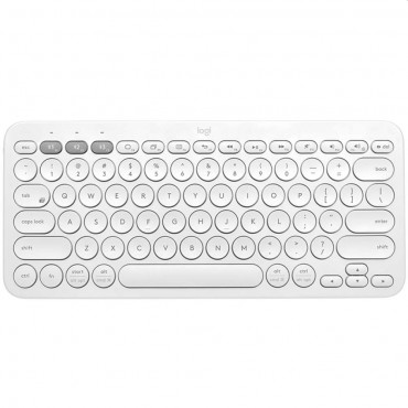 Клавиатура Logitech K380 Multi-Device Bluetooth(R) Keyboard-OFFWHITE-US INT`L-BT-N/A-INTNL